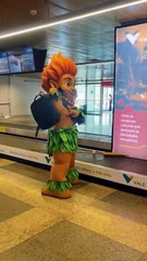 Ele chegou!!! Diretamente das florestas amazônicas para o coração de Belém, o mascote oficial da