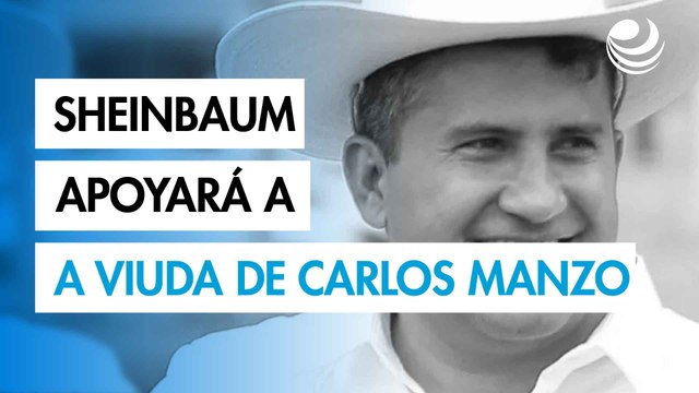 Sheinbaum promete apoyo a Grecia Quiroz, viuda de Carlos Manzo, que tomará posesión en Uruapan