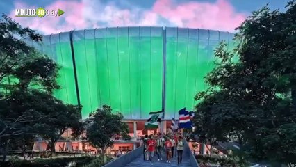 Fico presentó para Medellín, el estadio más imponente de Colombia  60 mil personas alentarán desde las tribunas del Atanasio