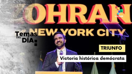 Candidato demócrata gana la alcaldía de Nueva York