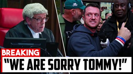 3 MINS AGO! Tommy Robinson declared not guilty in explosive terror trial verdict