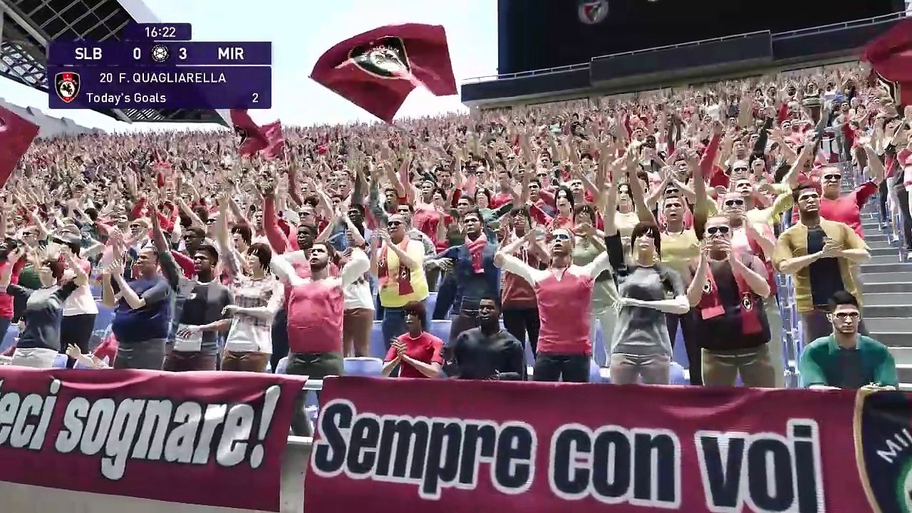 PES 2021 Master League – International Championship AC Milan vs Benfica  European Giants Clash!