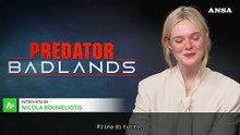 Elle Fanning e' la protagonista nel film 'Predator: Badlands'