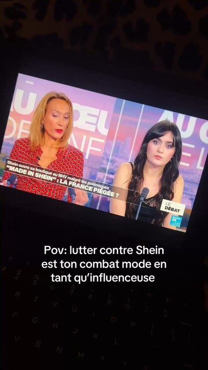 Pov : lutter contre Shein est ton combat mode en tant qu’influenceuse