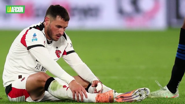 Santiago Giménez es baja con el Milan por lesión en el tobillo: llegó el momento de parar
