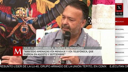 Alcalde de Pátzcuaro denuncia amenazas ante la Fiscalía y relata los hechos