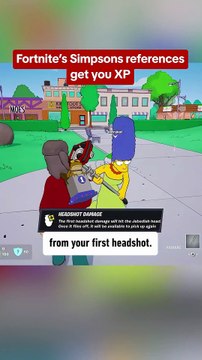 These Fortnite Simpsons references also get your XP!