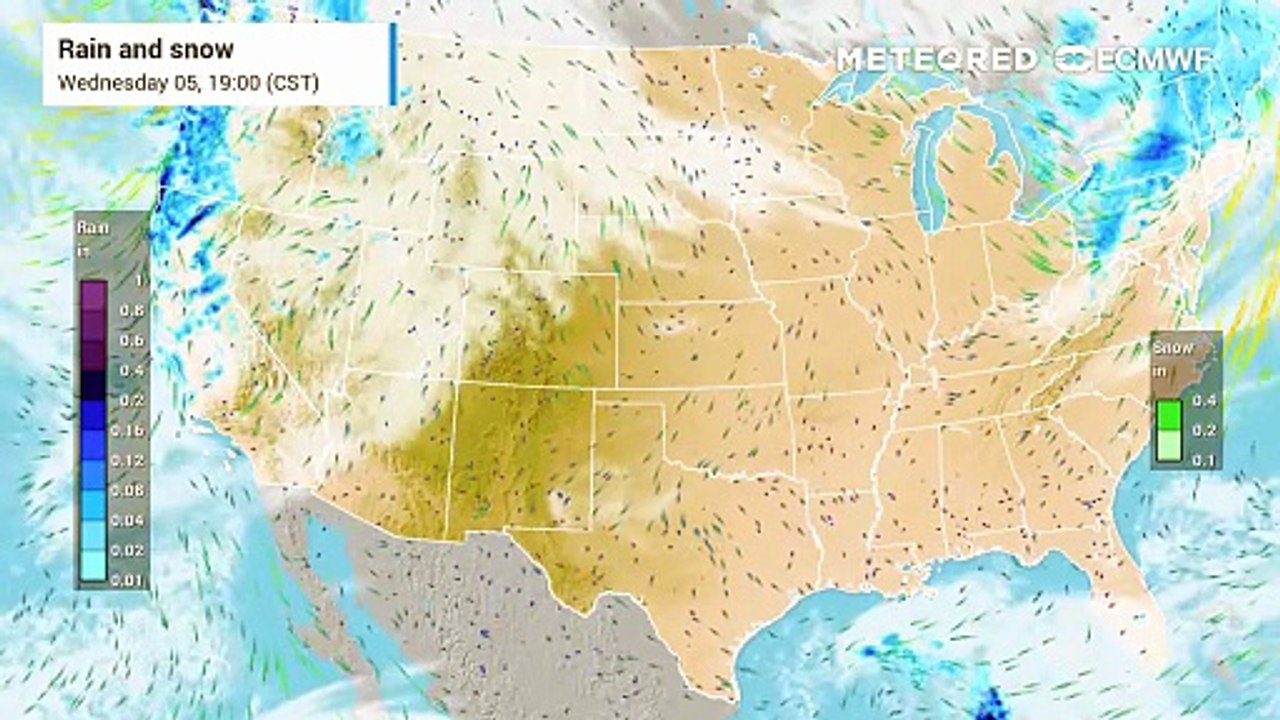 Heavy Rain for the Northwest, Wind Threats for the Northeast
