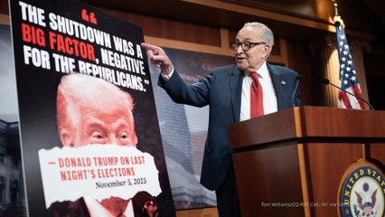 Schumer may give Democrats green light to fund government after election win