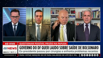 Governo do DF quer laudo médico de Jair Bolsonaro para avaliar regime fechado