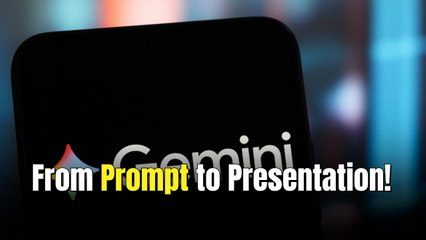 Google’s Gemini can now make presentations for you