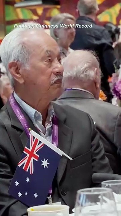 Australia steals centenarian world record away from Italy