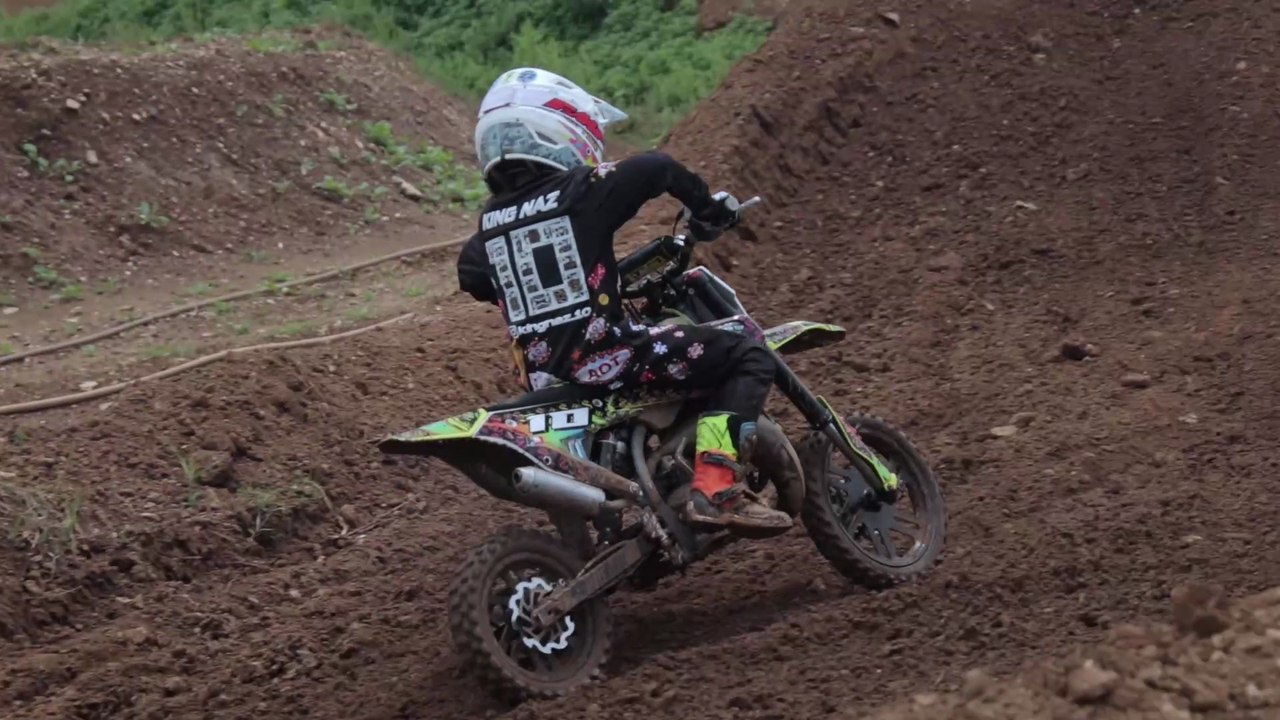 50cc Motocross Rider 'King Clarke'