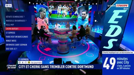 Cherki fait son trou à Manchester City - Foot - Ligue des champions