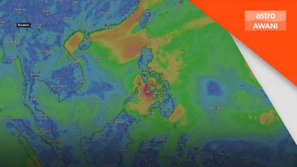 MetMalaysia keluar nasihat Taufan Kalmaegi