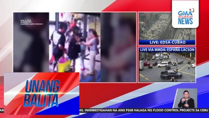 Paliwanag ng motorcycle rider na binaril ng security guard sa bus terminal – Nakisilong lang ako para magkapote dahil umuulan | Unang Balita