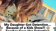 My Daughter Got Detention… Because of a Kids Show?! 😳Teacher Gave Her Detention for Watching THIS Show 😡