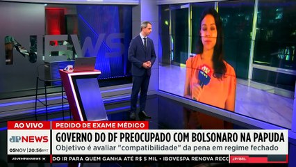 Bolsonaro na Papuda: governo do DF pede laudo médico ao STF por preocupação com ex-presidente