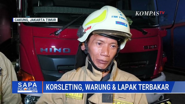 Lapak Pedagang di Cakung Hingga Gudang Penyimpanan Drum di Bandung Ludes Terbakar | SAPA PAGI