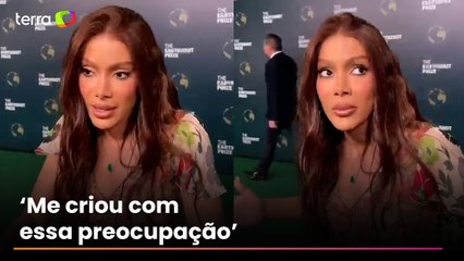 'Cresci vendo minha família catar lixo na praia', diz Anitta sobre consciência ambiental