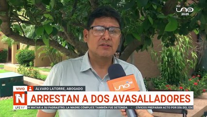 ARRESTARON A DOS AVASALLADORES