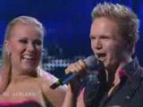 EUROVISION 2008 ICELAND 2nd semi-finale (euroband)
