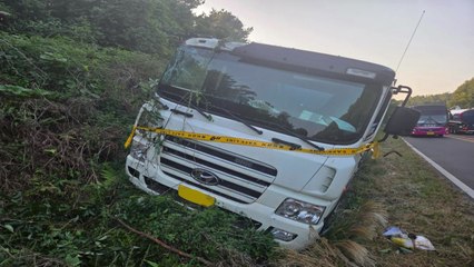서귀포 탱크로리 전복...운전자, 12시간 만에 숨진 채 발견 / YTN