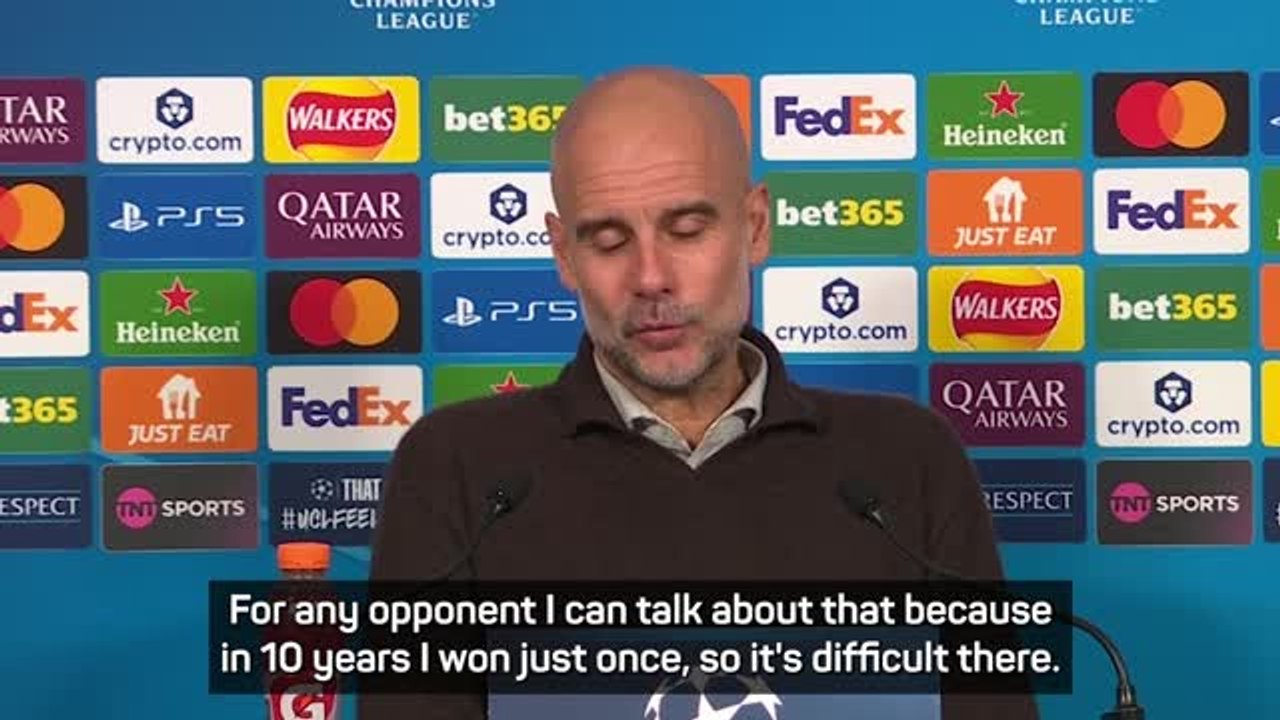 Confused Pep doesn't realise Man City aren't playing at Anfield on Sunday