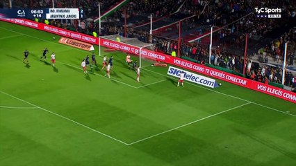 Gol Argentinos Junios vs. Independiente Rivadavia (2-2)