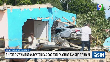 Tanque de INAPA colapsa y deja heridos | Emisión Estelar SIN