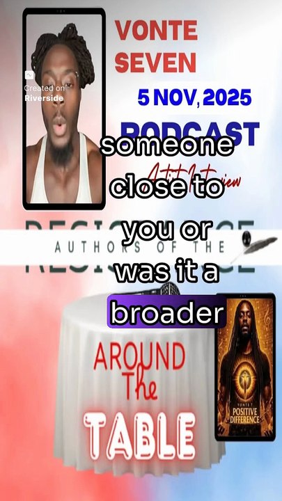 Clip from Around the Table with the AOTR guest Vonte Seven: on empowering black boss women in music