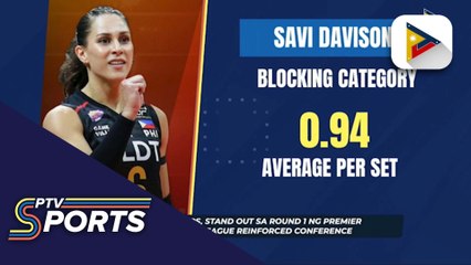 Ilang players, standout sa Round 1 ng Premier Volleyball League Reinforced Conference