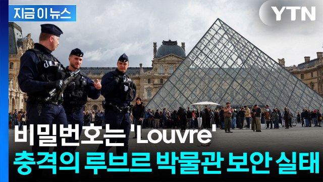 세계 최고 미술관의 비밀번호는 'Louvre'였다... 보안 실태에 전 세계 경악[지금이뉴스] / YTN