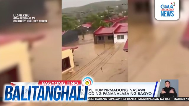 Mayor Aljew Frasco - 35, kumpirmadong nasawi sa Liloan, Cebu kasunod ng pananalasa ng bagyo | Balitanghali