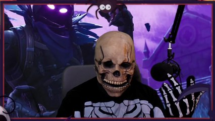 ¡Volví a Fortnite con mi skin de calavera!