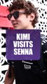 Kimi made it a point to visit his hero in Brazil #f1 #brazilgp #kimiantonelli #mercedes #shorts