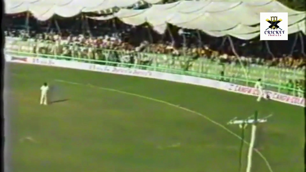 Wasim Raja 125 off 207 Balls 258 Mins 7 Fours 2...