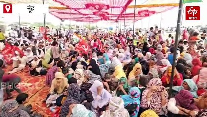 रोजका मेव में किसानों का हल्ला बोल: टिकैत की चेतावनी-"सीएम से मुलाकात तक नहीं चलेगा निर्माण"