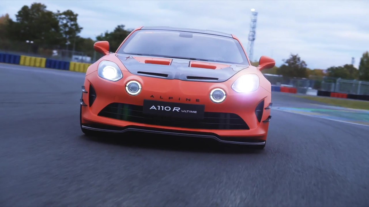 Die neue Alpine A110 R Ultime - Die extremste Alpine aller Zeiten