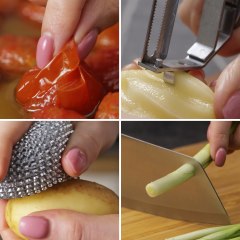 Simple ways to slice and peel fruits and vegetables🥦