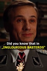 Did you know that in INGLOURIOUS BASTERDS
