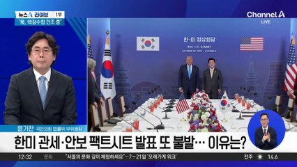 한미 관세·안보 팩트시트 발표 또 불발…이유는?