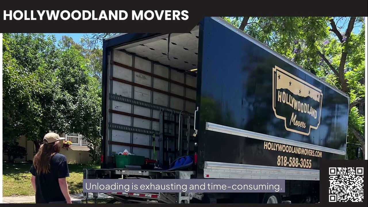 Hollywoodland Movers - Unloading  Placement