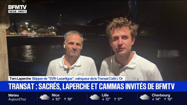 C'était une course hyper intense : Tom Laperche et Franck Cammas sacrés sur la Transat Café l'Or