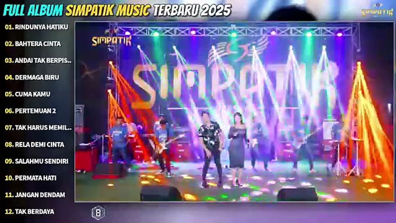 RINDUNYA HATIKU - BAHTERA CINTA - ANDAI TAK BERPISAH - SIMPATIK MUSIK  FULL ALBUM TERBARU 2025