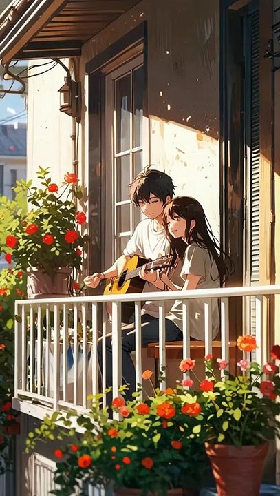 Blossom Balcony Guitar