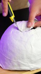 Hair and plaster cast all you need to make an unusual lampshade💇‍♀️ #decor #lamp #plaster #fyp #design