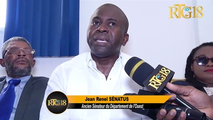 Ex Senatè Jean Renel Sénatus pote plent kont X nan grèf kabinè enstriksyon pou biznis li ki boule