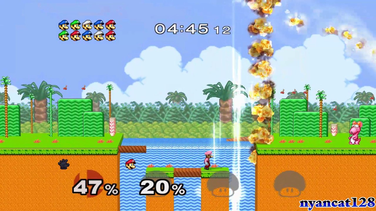 Super Smash Bros. Melee: Classic Mode as Metal Master Hand