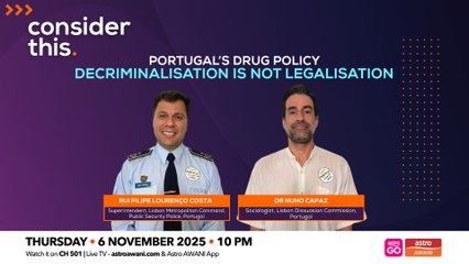 Consider This: Portugal’s Model: Decriminalisation is Not Legalisation